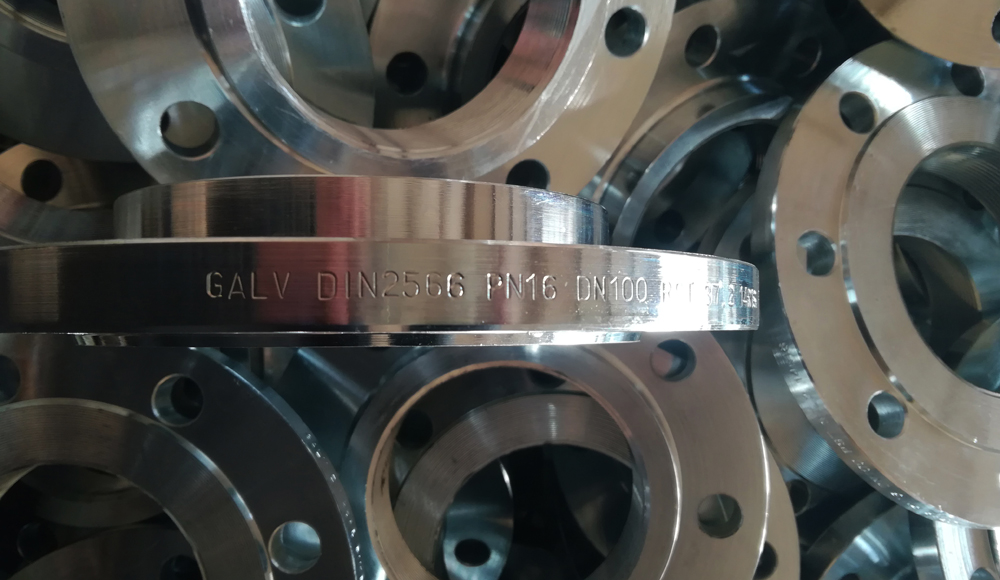 Electric galvanized flanges