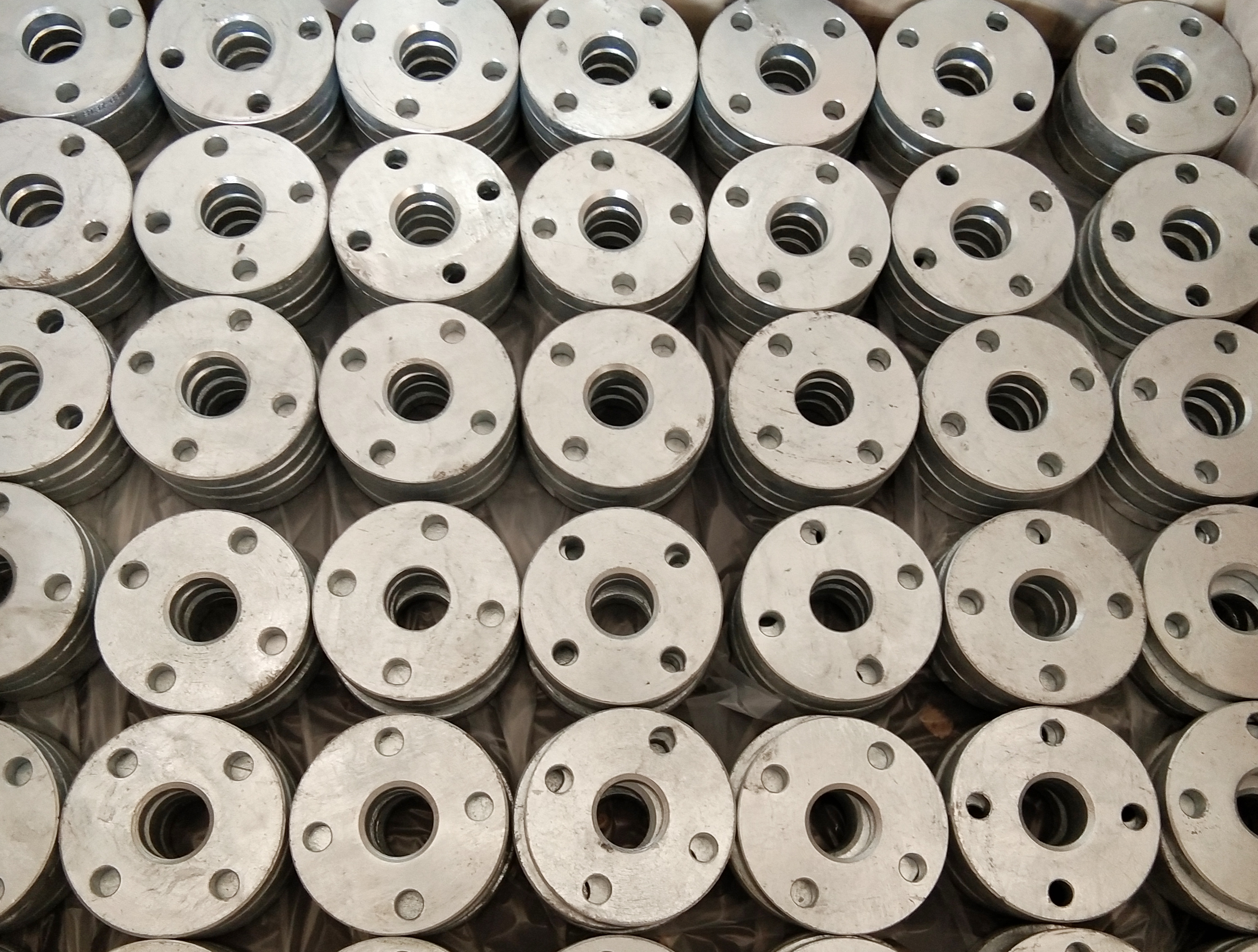 Galvanized flanges