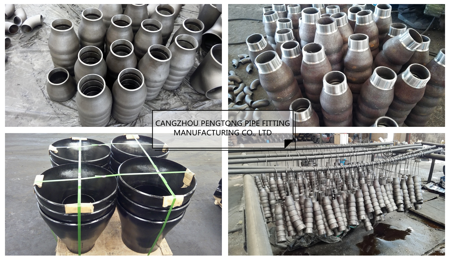 Concentric reducer and eccentric reducer
