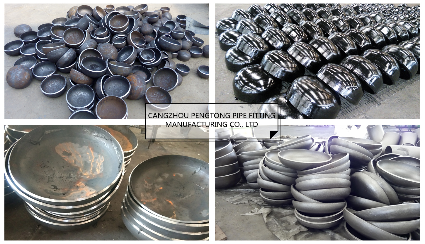 Mild steel caps